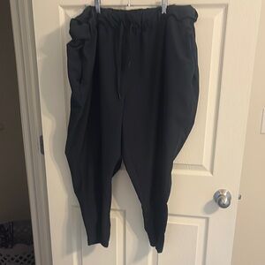 Yogalicious Black Relaxed Fit Elastic Waist